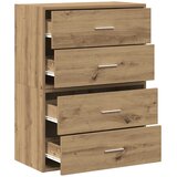  Ormari s 2 ladice 2 kom boja hrast 60x31x40cm konstruirano drvo | Eponuda.com
