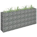  Visoka greda gabion pocinkano jeklo 180x30x90 cm | Shoptok.si