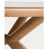 Kave Home Okrogla vrtna miza s keramično ploščo ø 148 cm Mirtia – | Shoptok.si