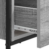  Stol s pohranom Siva Sonoma 120 x 50 x 75 cm | shoptok.hr