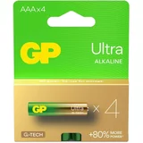 Gp alkalne baterije ULTRA AAA (LR03) 4PP MB