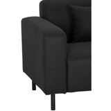 P & B 2-SED, črna tekstil | Shoptok.si