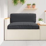 vidaXL blazina za palete za sedež Črna 120x80x12 cm Oxford Fabric Cene