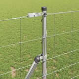  Temeljna zavarena žičana ograda 25 x 1,2 m Pocinčani čelik | shoptok.hr