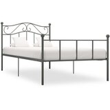vidaXL Okvir za krevet sivi metalni 100 x 200 cm Cijene