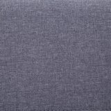  Klupa s pretincem za pohranu 116 cm svjetlosiva poliesterska | shoptok.hr