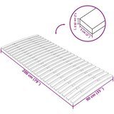  Zamjenske letvice za krevet s 24 letvice 90x200 cm | shoptok.hr