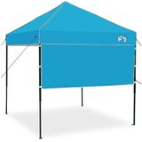 Šator s nadstrešnicom Plava 194 x 194 x 251 cm tkanina | shoptok.hr