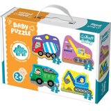 Trefl Baby puzzle Radna vozila 36072 Cijene