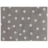 Lorena canals® pralna preproga 120x160 polka dots grey