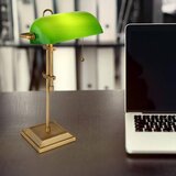Globo Stolna svjetiljka Antique kvadratna (40 W, D x Š x V: 26,5 x 18 x 36 cm) | shoptok.hr
