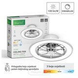  Ventilator stropni sa svjetiljkom 40W 18'' 3CCT bijeli Green Tech | Eponuda.ba