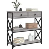  Konzolni stol siva boja hrasta 75x28x75 cm konstruirano drvo | Eponuda.ba