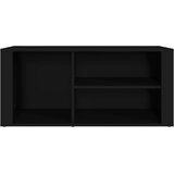 Ormarić za cipele crni 100 x 35 x 45 cm od konstruiranog drva | Eponuda.com