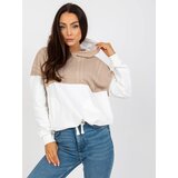 RUE PARIS Sweatshirt-RV-BL-8171.30-white-beige | Shoptok.si