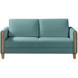 Niels Andersson ZOFA S POSTELJNO FUNKCIJO, modra, barve bukve les, tekstil | Shoptok.si