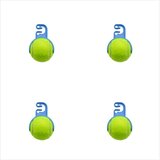 INF Komplet 4 sponk za tenis in pickleball – trpežne plastične sponke, (5000249402) Cene