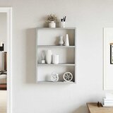  Zidna polica beton siva 43x9x60 cm konstruirano drvo | shoptok.hr