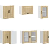 vidaXL 11-dijelni set kuhinjskih ormarića Lucca konstruiranog drva | shoptok.hr