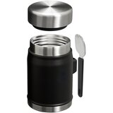 Stanley Mat črna termovka za hrano iz nerjavečega jekla 400 ml Legendary Food Jar + Spork Black 2.0 – | Shoptok.si