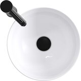  Umivaonik za kupaonicu Mat Crna 32 x 32 x 13 cm Metal | Eponuda.com