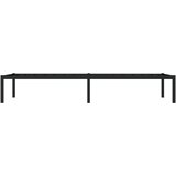 Metalni okvir za krevet crni 75 x 190 cm | shoptok.hr