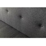 Atelier Del Sofa Zola sklopiva sofa tamno siva | Eponuda.ba