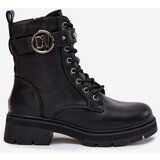 Boto Insulated workery women with decorative detail black Talyssa | Shoptok.si