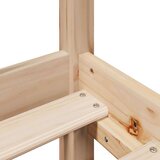 vidaXL Okvir kreveta bez madraca 90 x 190 cm od masivne borovine | shoptok.hr