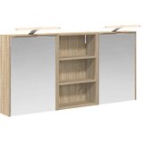  Komplet omaric za kopalnico s polico 3 pcs 126 x 16 x 62,5 cm, (5000245289) Slike