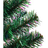  Umjetno božićno drvce s obojenim vrhovima zeleno 180 cm PVC | shoptok.hr