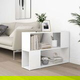 vidaXL Knjižna omara bela 100x24x63 cm iverna plošča | Shoptok.si