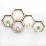 Woody Fashion Hanah Home Zidna polica Hex002