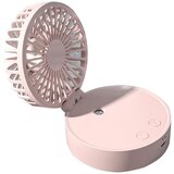 Venisymlis Mini Namizni Razpršilni Ventilator, Z Baterijo (Roza), (22070414) | Shoptok.si