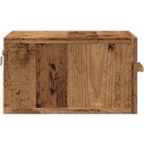 vidaXL Zidni noćni ormarić boja staro drvo 35 x 35 x 20 cm Cijene
