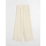 Sinsay Wide leg hlače s mješavinom viskoze | shoptok.hr
