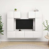  6-dijelni set TV ormarića bijeli od iverice | shoptok.hr
