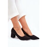 Boto Women's pointed toe pumps on a heel black Merinette | Shoptok.si