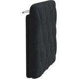  Jastuk za uzglavlje crni 90 cm baršunasti | shoptok.hr