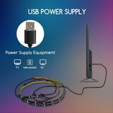 Aigostar set od 4 prigušive led rgb trake 0,5m LED/2,5W/5V IP65 + daljinski upravljač | Eponuda.com