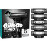 Gillette Mach3 Charcoal nadomestne britvice 5 kos | Shoptok.si