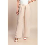 Fenzy Plus Size Hlače, Krem | Shoptok.si