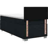  Boxspring krevet s madracem Crna 80 x 200 cm Tkanina | shoptok.hr