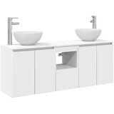  Set ormarića za kupaonicu 3 kom. Bijela 49,5 x 41 x 64,5 cm | shoptok.hr