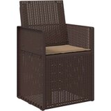  Sedežne blazine 4 pcs Taupe 47 x 36 x 2 cm Poliester, (5000232274) | Shoptok.si