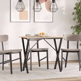  Noge za blagovaonski stol X-oblika 80x40x73 cm lijevano željezo | shoptok.hr