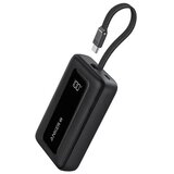Anker Zolo Powerbank 10000 mAh, 30W s ugrađenim USB-C kabelom, crn Cijene