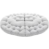 Hanah home Kiku Large Lazy 90x70x56cm, Sivi | ePonuda.com