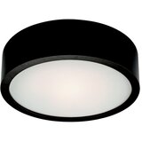 LAMKUR Črna okrogla stropna svetilka Plafond, ø 27 cm | Shoptok.si