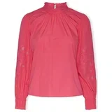 Topi & Bluze YAS Chelle Top L/S - Raspberry Sorbet Rožnata
